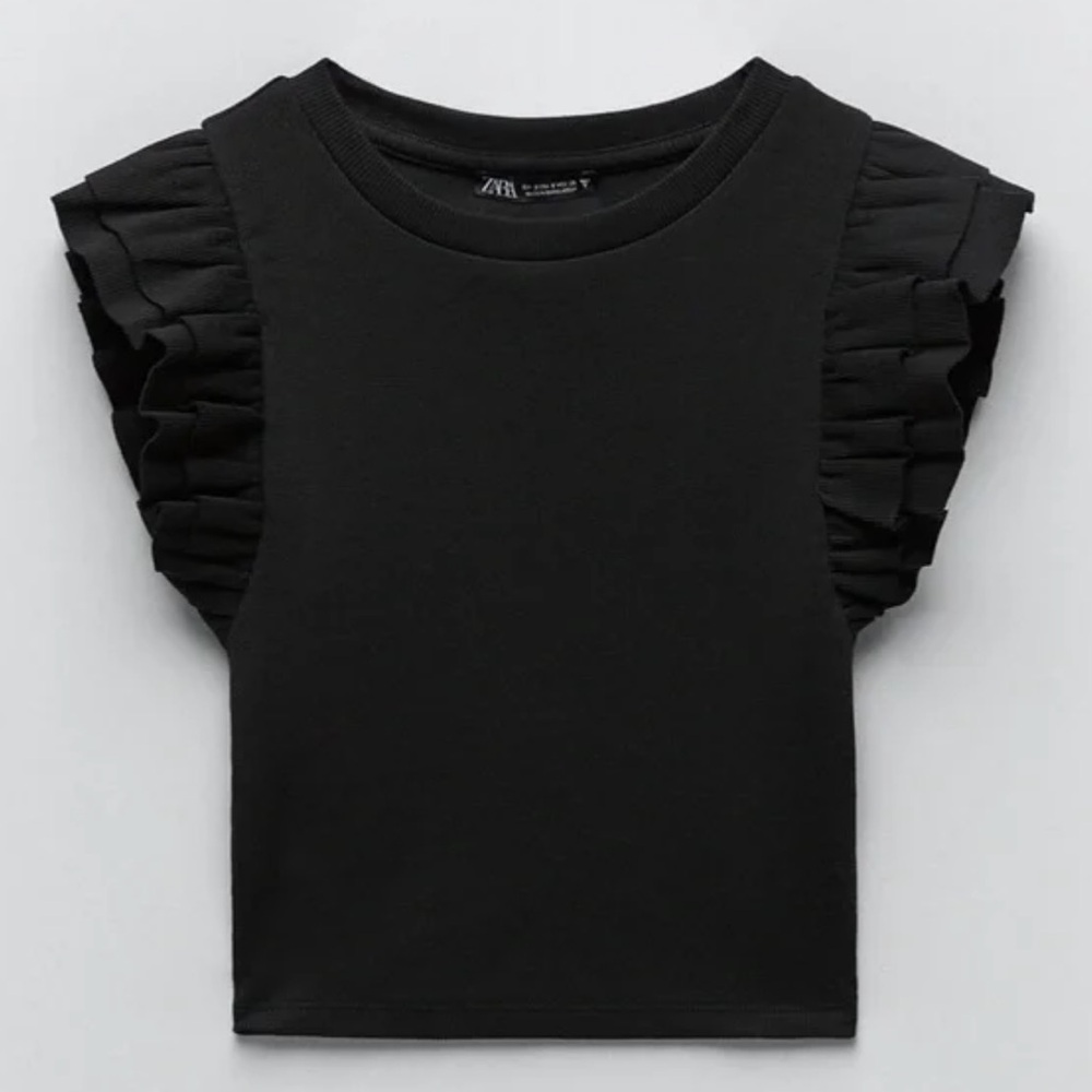 Zara Ruffle Tank